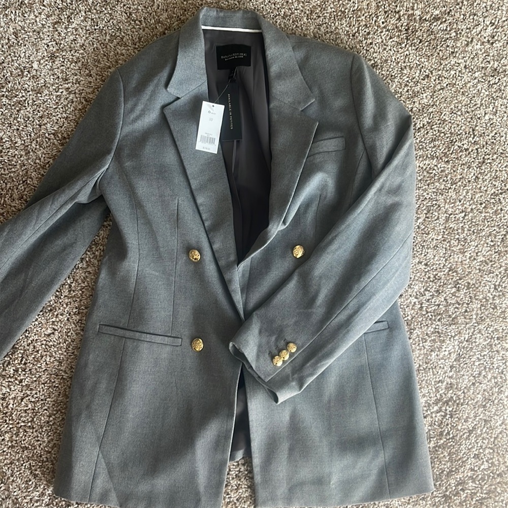 Banana Republic boyfriend blazer! Sz 10! $178